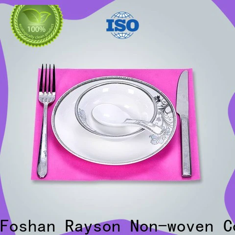 rayson nonwoven best disposable tablecloths factory