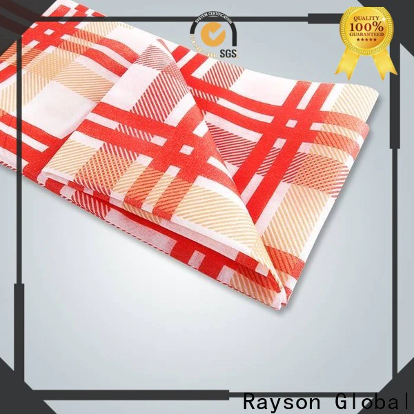 rayson nonwoven Rayson OEM nonwoven printed tablecloths price