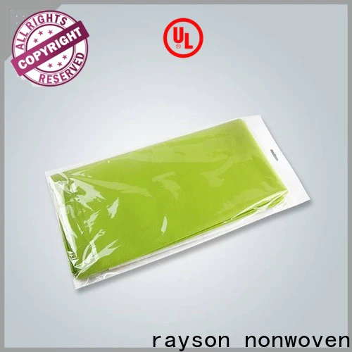 rayson nonwoven white disposable tablecloths manufacturer