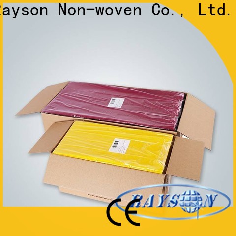 rayson nonwoven red disposable tablecloth manufacturer