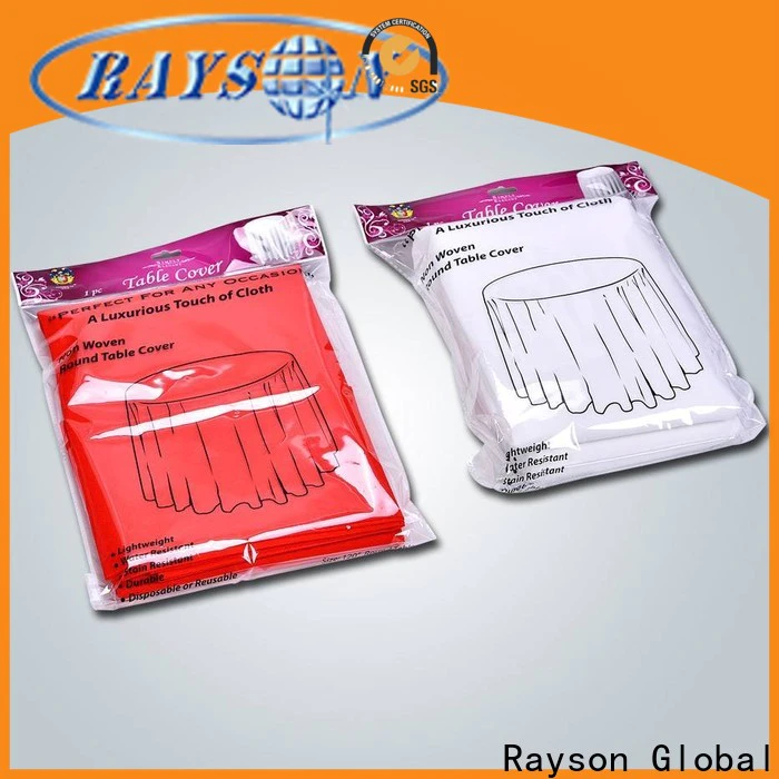 rayson nonwoven 108 inch tablecloth factory