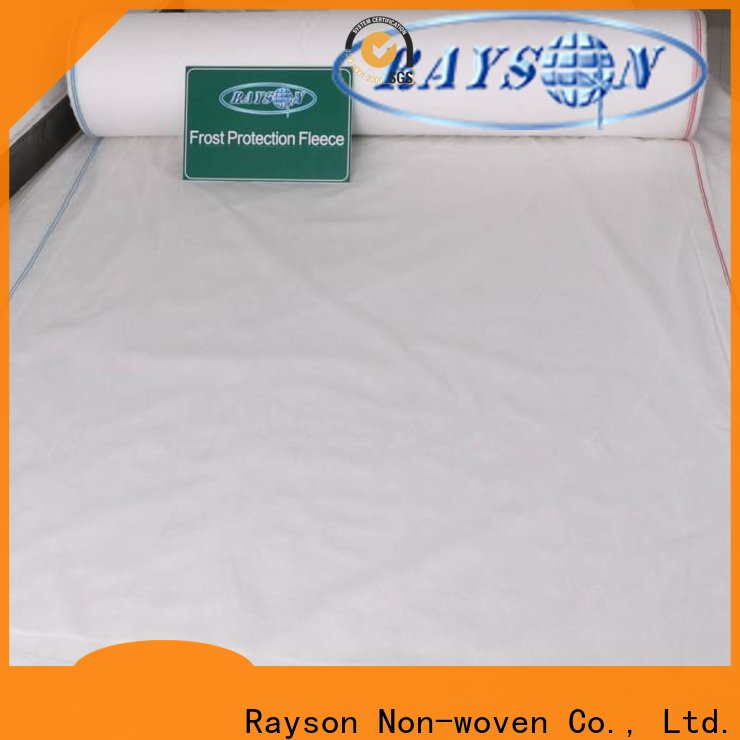 rayson nonwoven frost protection cloth for plants manufacturer