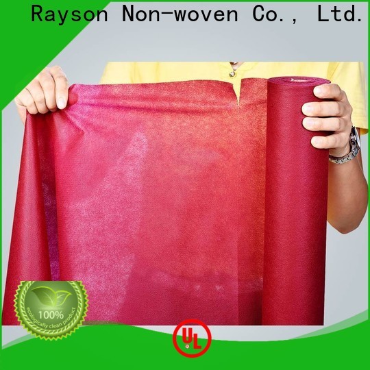 Rayson Nonwoven Rayson Meilleure couverture de table à manger jetable non tissée non tissée fabricant