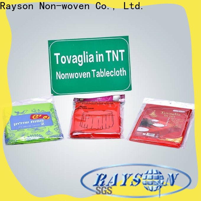 rayson nonwoven Custom OEM nonwoven tnt tablecloth company