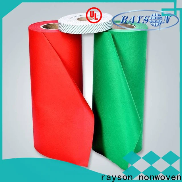 rayson nonwoven Rayson Bulk purchase ODM hydrophilic materials list nonwoven fabric in bulk