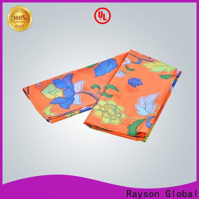 rayson nonwoven printed sofa fabric supplier