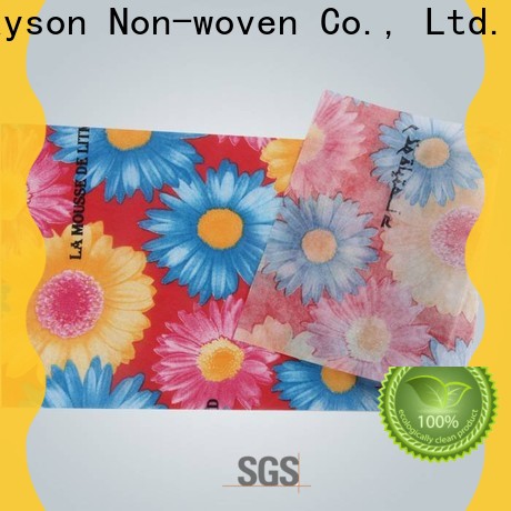 rayson nonwoven ODM high quality nonwoven floral cushion fabric company