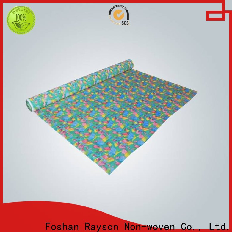 rayson nonwoven floral upholstery fabric supplier