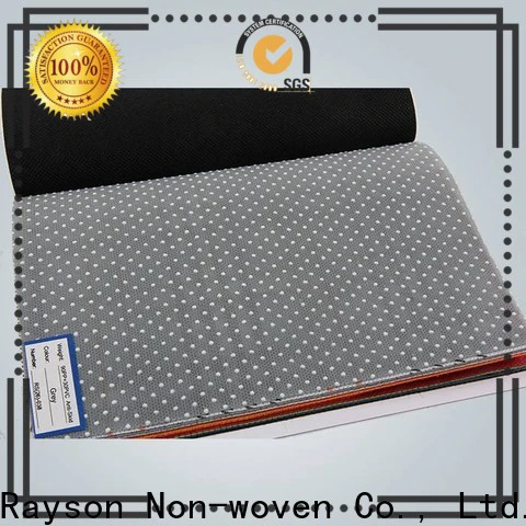 rayson nonwoven Rayson high quality nonwoven anti slip fabric material manufacturer