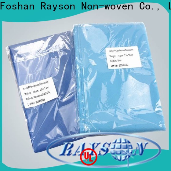rayson nonwoven Rayson Custom disposable bed sheets hospital supplier