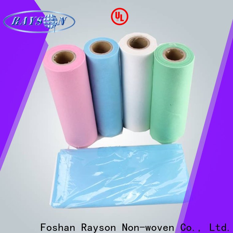 rayson nonwoven bed sheet roll supplier