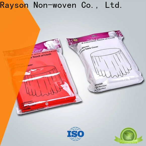 Custom best nonwoven round oil cloth table cloths company