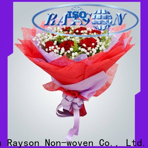 Custom nonwoven florist wrapping paper supplies manufacturer