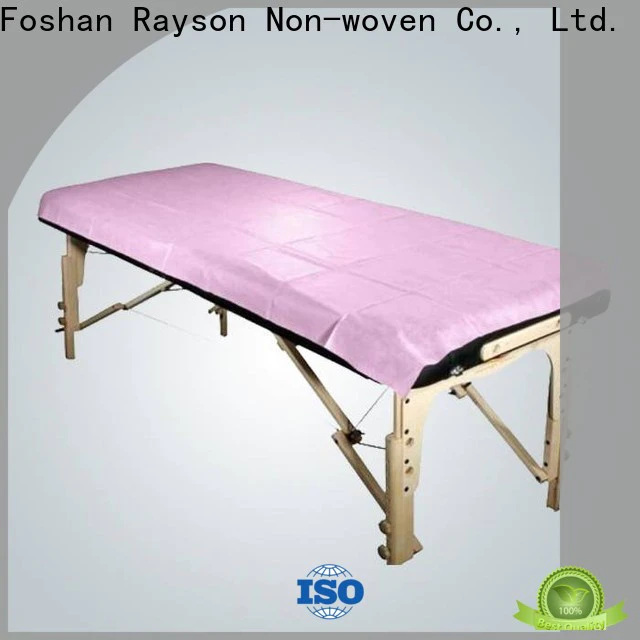 rayson nonwoven Bulk buy custom nonwoven massage bed covers factory