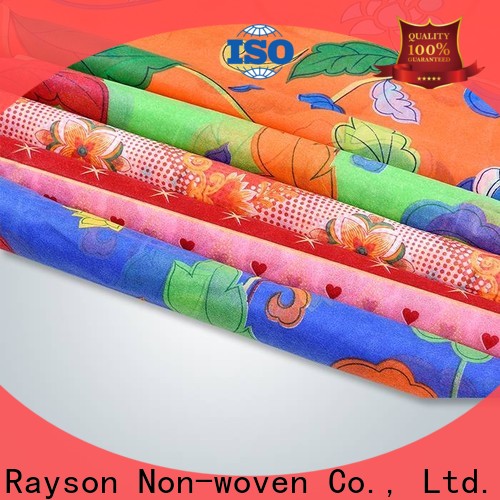 rayson nonwoven ODM nonwoven floral fabric for chairs company