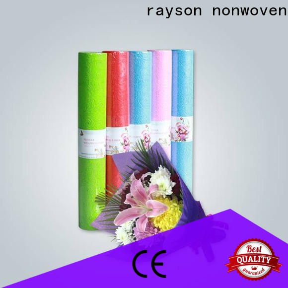 rayson nonwoven non woven wrap price flower gift shops