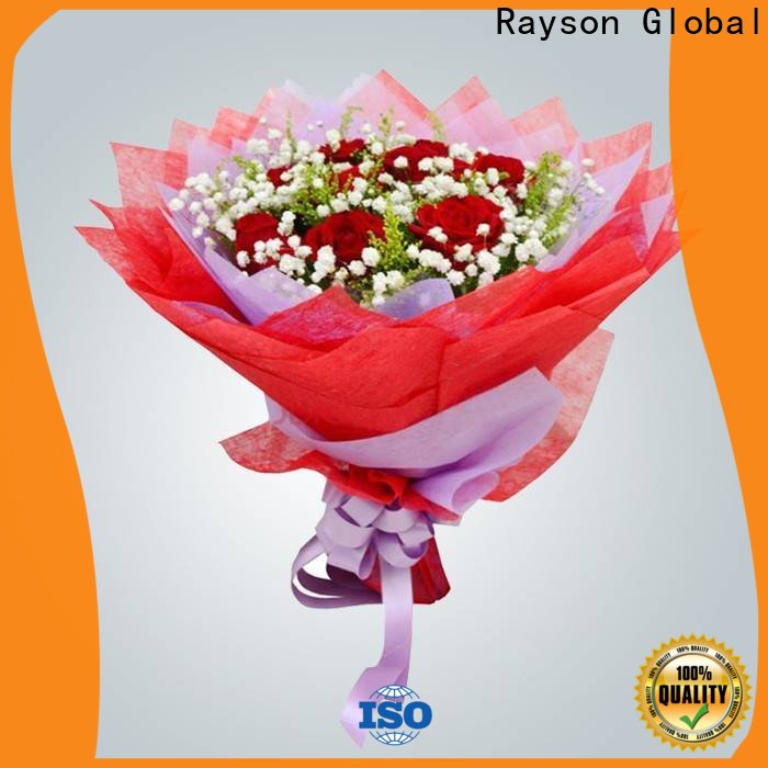 rayson nonwoven flower wrapping paper wholesale factory flower stores
