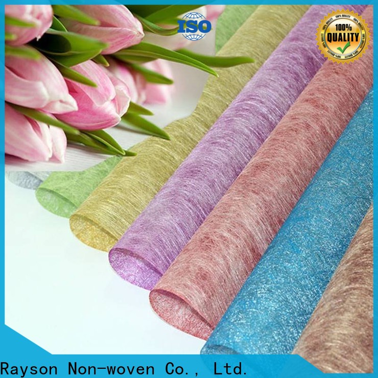 Wholesale OEM nonwoven florist wrapping supplies company flower market