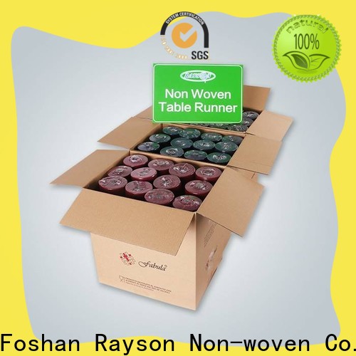 rayson nonwoven Rayson Wholesale OEM tnt nonwoven table cloth price