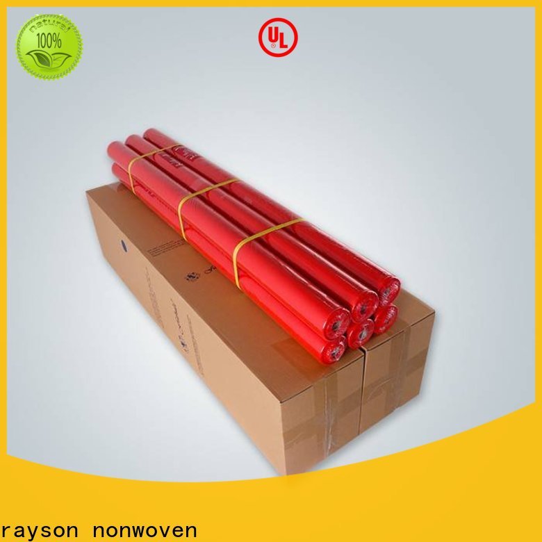 Rayson Vlies-benutzerdefinierte hochwertige Nonwove-Einweg-Tabellenabdeckungen Hersteller