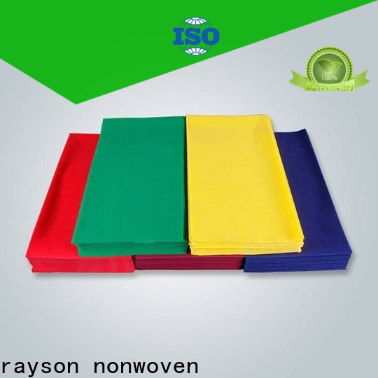 rayson nonwoven fitted disposable table covers factory