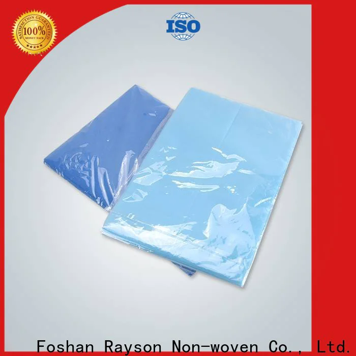 rayson nonwoven Wholesale OEM nonwoven spa bed sheets wholesale manufacturer