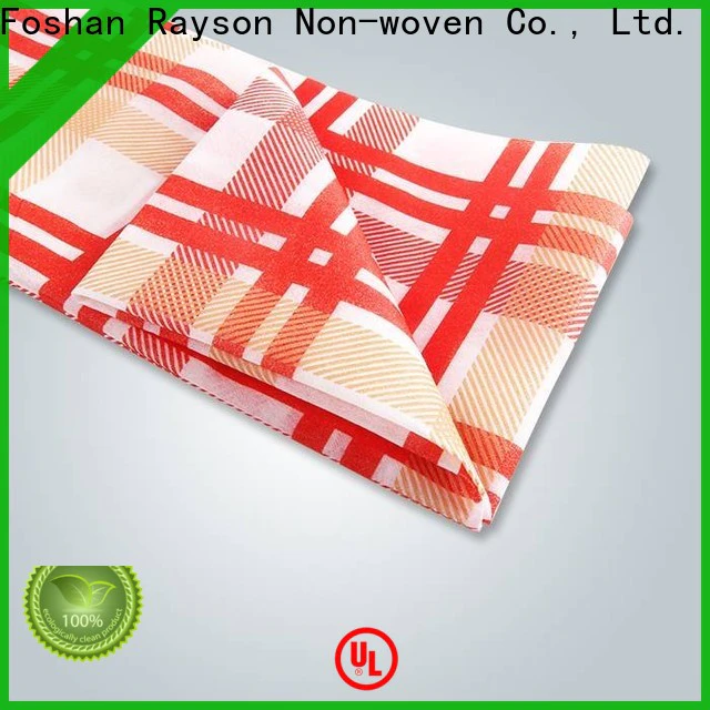 rayson nonwoven Wholesale best nonwoven disposable tablecloth with company logo company
