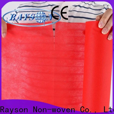 rayson nonwoven tnt nonwoven fabric table cloth factory