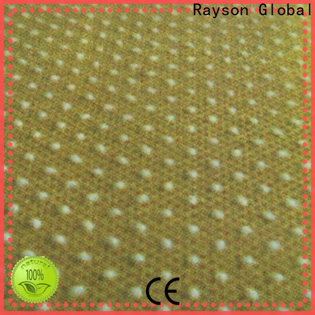 rayson nonwoven non slip backing material factory