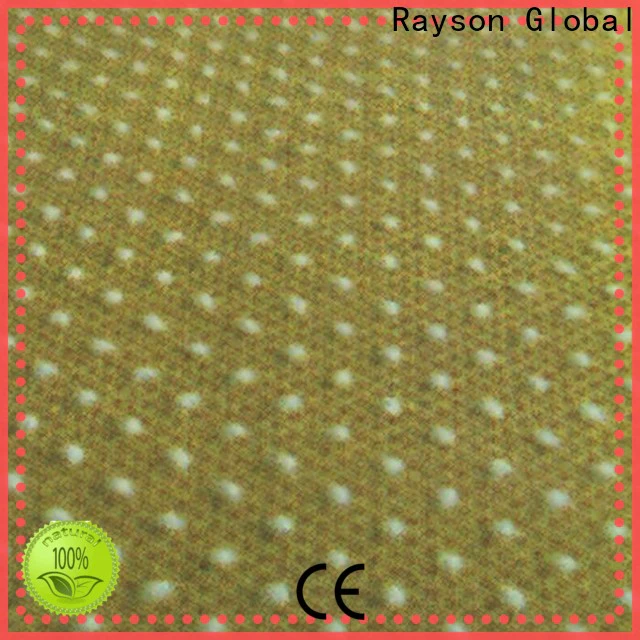 rayson nonwoven non slip backing material factory
