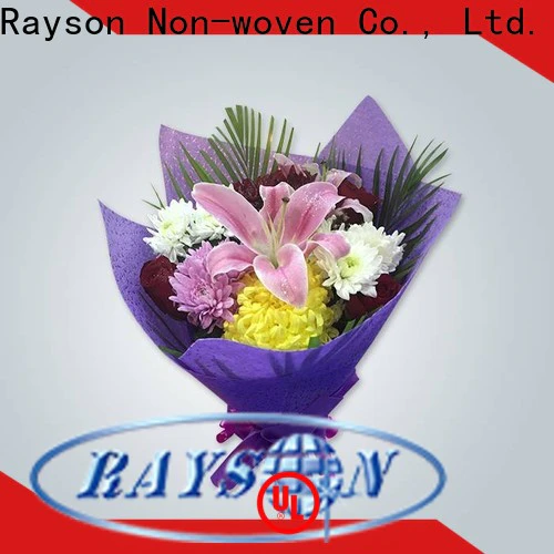 Custom OEM nonwoven flower wrapping materials factory