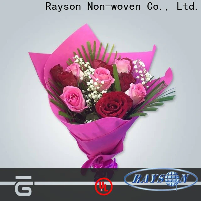 rayson nonwoven non woven tissue price flower market