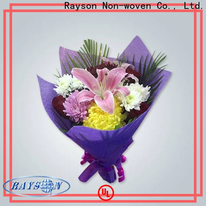 rayson nonwoven OEM best nonwoven non woven wrap manufacturer