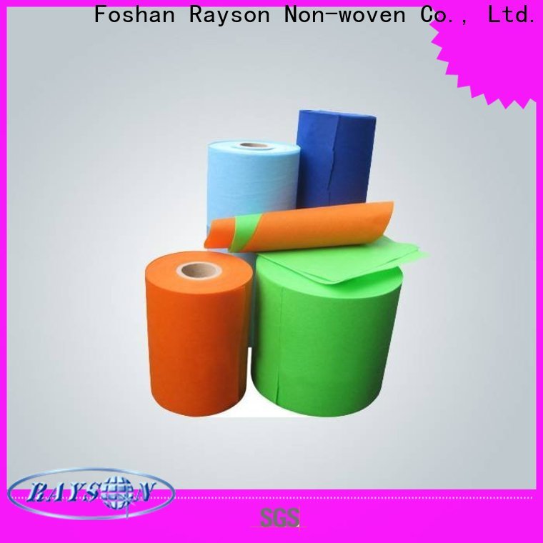 Rayson Nonwoven Rayson Bulk Compre tejido de polipropileno de alta calidad fabricante no tejido