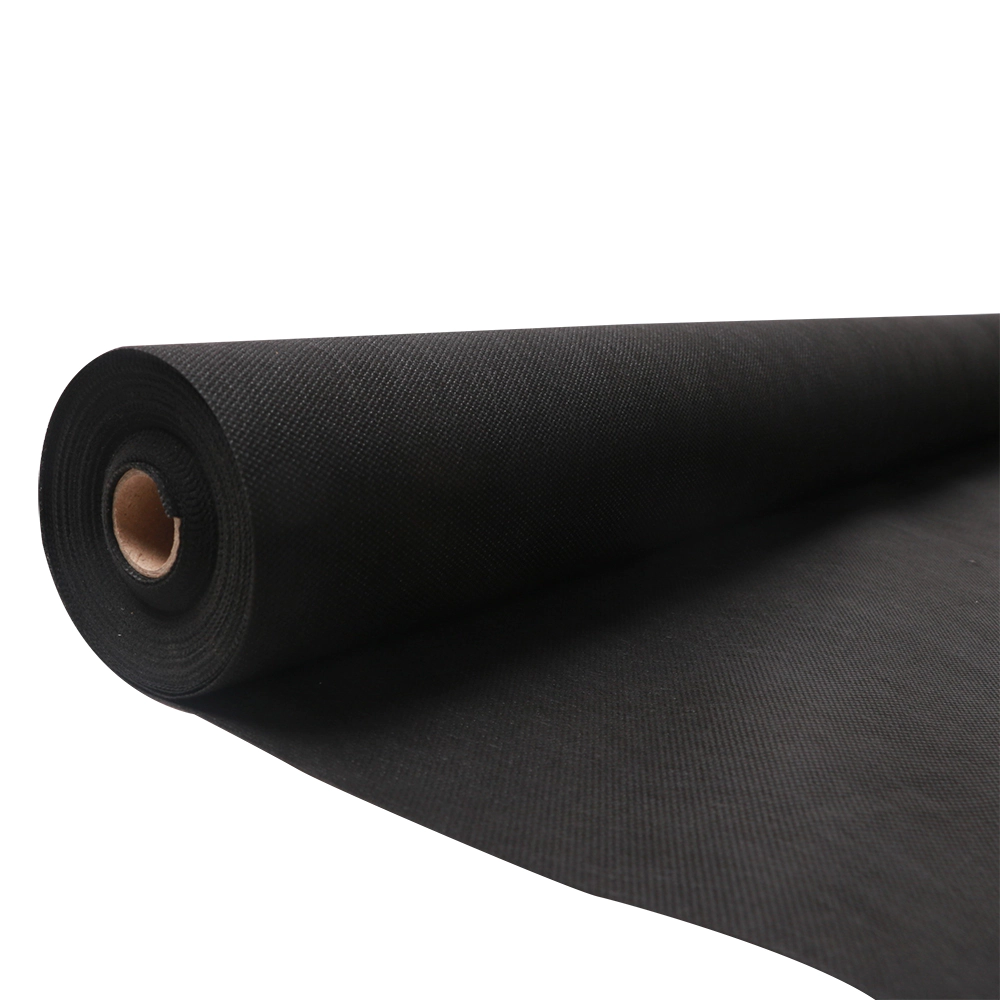 product-rayson nonwoven-Black 50gram hydrophilic non woven weed control fabric-img-2