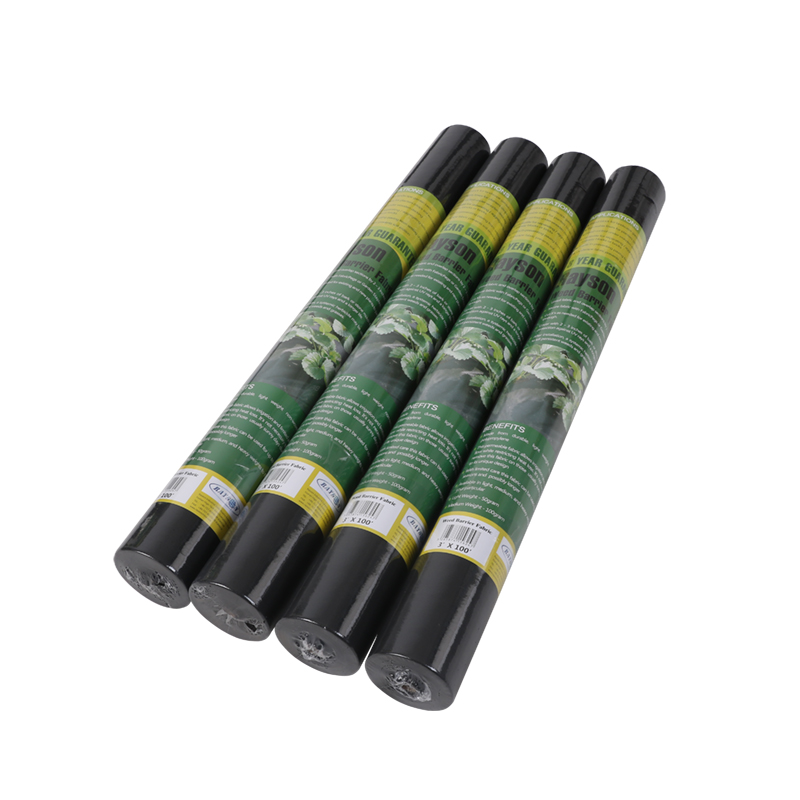 product-Black 50gram hydrophilic non woven weed control fabric-rayson nonwoven-img