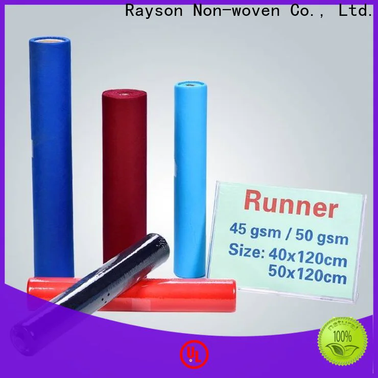 rayson nonwoven Bulk buy OEM nonwoven disposable tablecloth roll company
