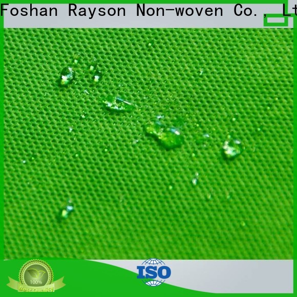 Liste des matériaux hydrophiles de Rayson non tissés fabricant de tissu non tissé