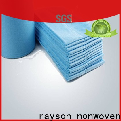 rayson nonwoven Custom OEM nonwoven wholesale massage sheets bulk supplier