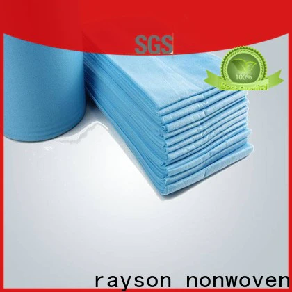 rayson nonwoven Custom OEM nonwoven wholesale massage sheets bulk supplier
