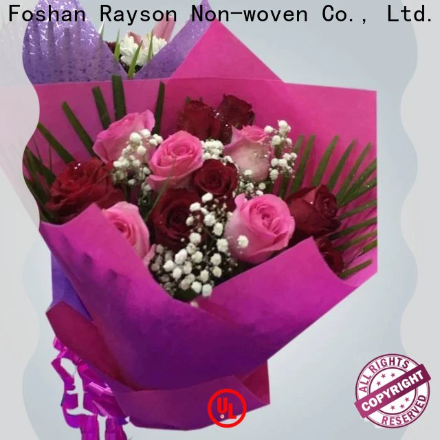 ODM high quality nonwoven rice paper canada price flower gift shops