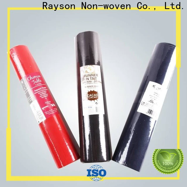 rayson nonwoven Bulk purchase nonwoven disposable table cover roll factory