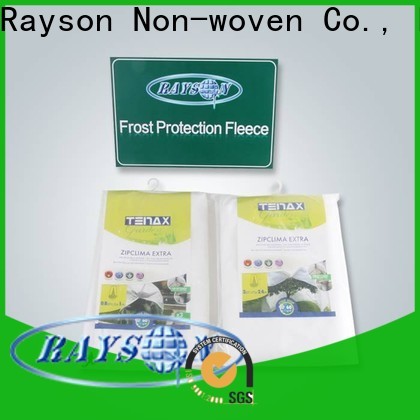Fábrica de tejidos de malezas blancas no tejidas de Rayson