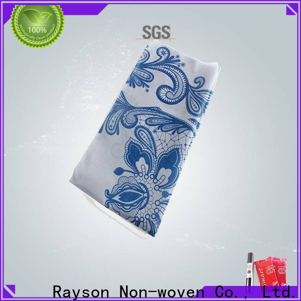 rayson nonwoven Bulk purchase nonwoven disposable tablecloths that look real uk in bulk