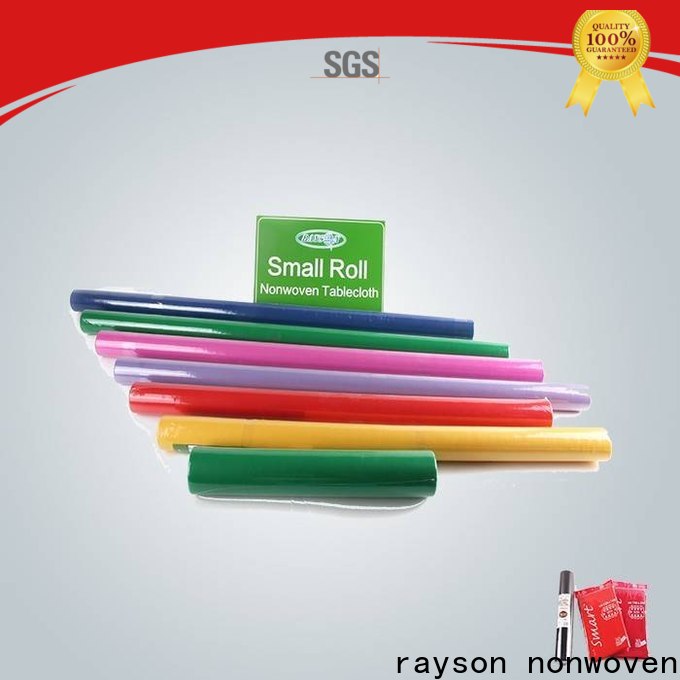 rayson nonwoven disposable party tablecloths manufacturer