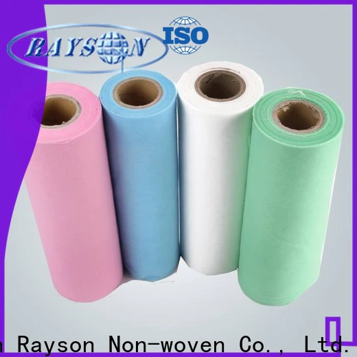 rayson nonwoven Bulk purchase custom non woven bed sheets manufacturer