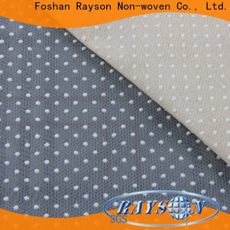 rayson nonwoven OEM nonwoven anti slip fabric price