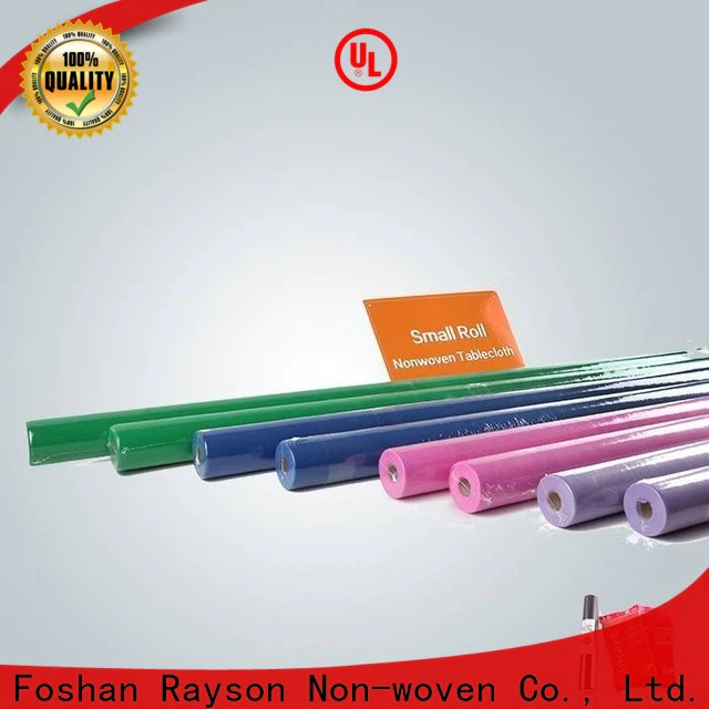 rayson nonwoven Wholesale OEM nonwoven disposable tablecloth roll price