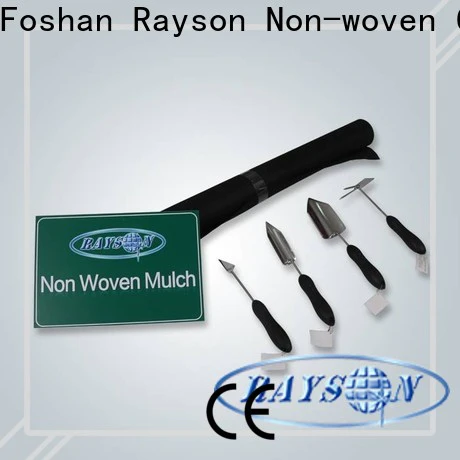 rayson nonwoven Rayson Bulk buy high quality ground cover weed barrier in bulk