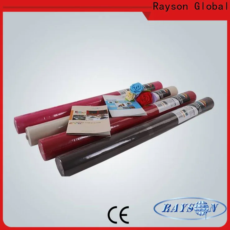 rayson nonwoven Custom ODM nonwoven disposable table cover roll factory